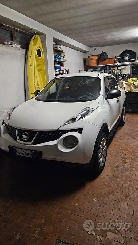 Usata Nissan Juke Tekna 117 CV (86 kW) 2012 Bianco SUV