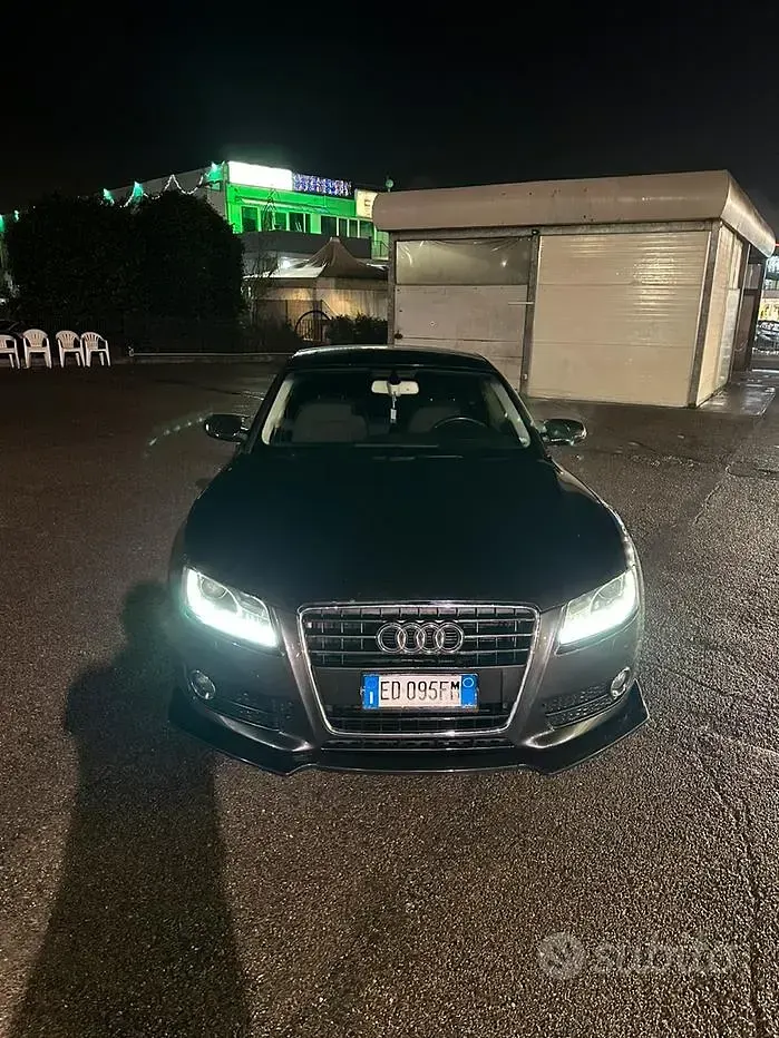 Usata Audi A5 143 CV (105 kW) 2010 Nero Coupé