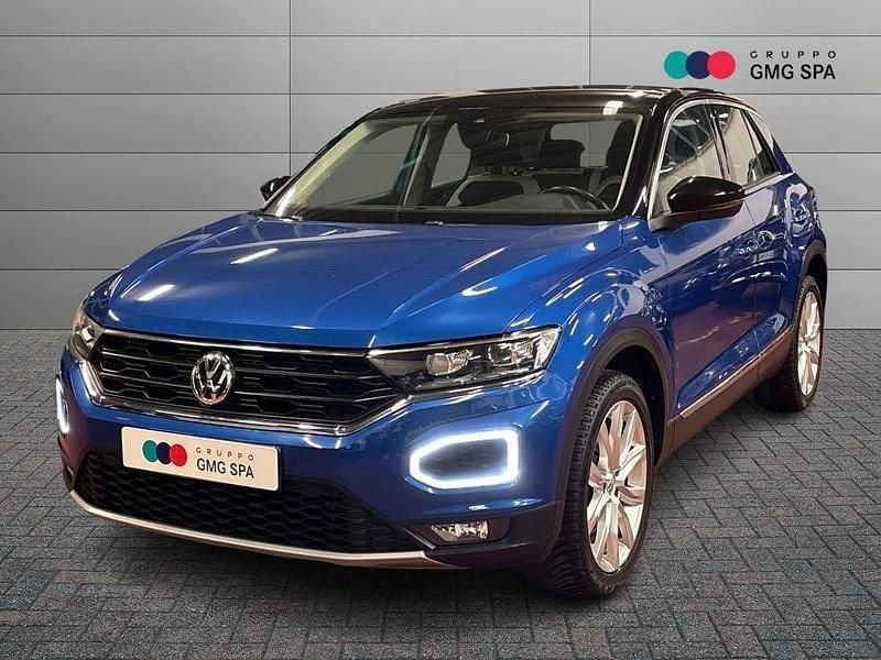 Usata VW T-Roc Advance 150 CV (110 kW) 2018 Blu SUV