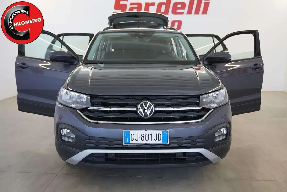 Usata VW T-Cross Style 110 CV (80 kW) 2022 Grigio SUV