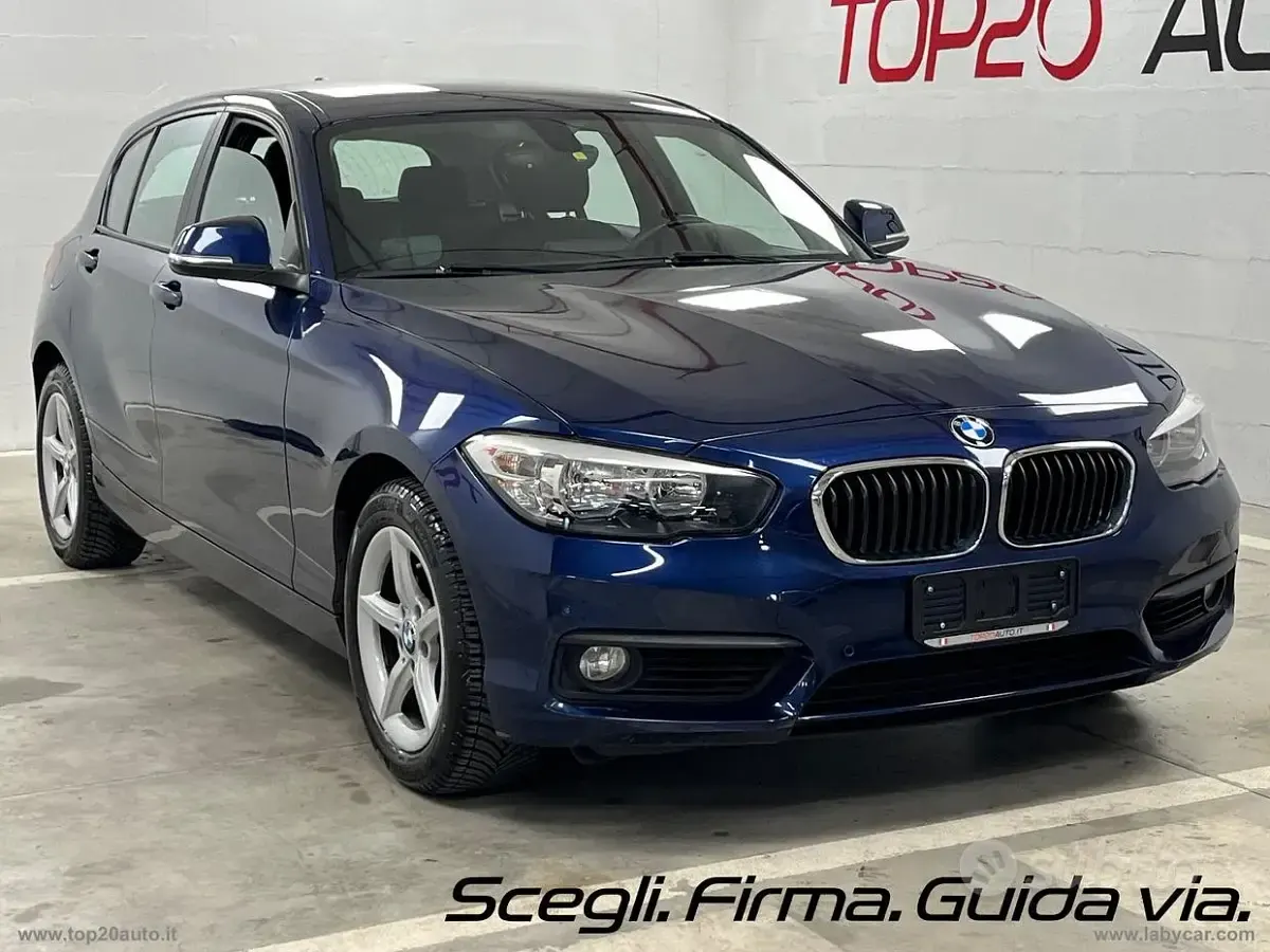 Occasion BMW 118 Advantage 150 ch (110 kW) 2016 Bleue Citadine