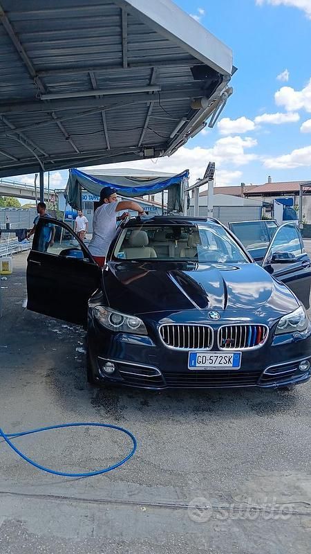 Usata BMW 520 2013 Blu Berlina