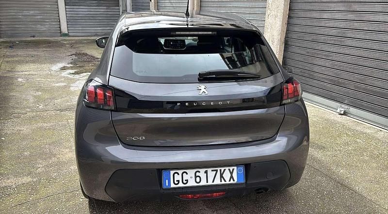 Usata Peugeot 208 75 CV (55 kW) 2022 Grigio Utilitaria