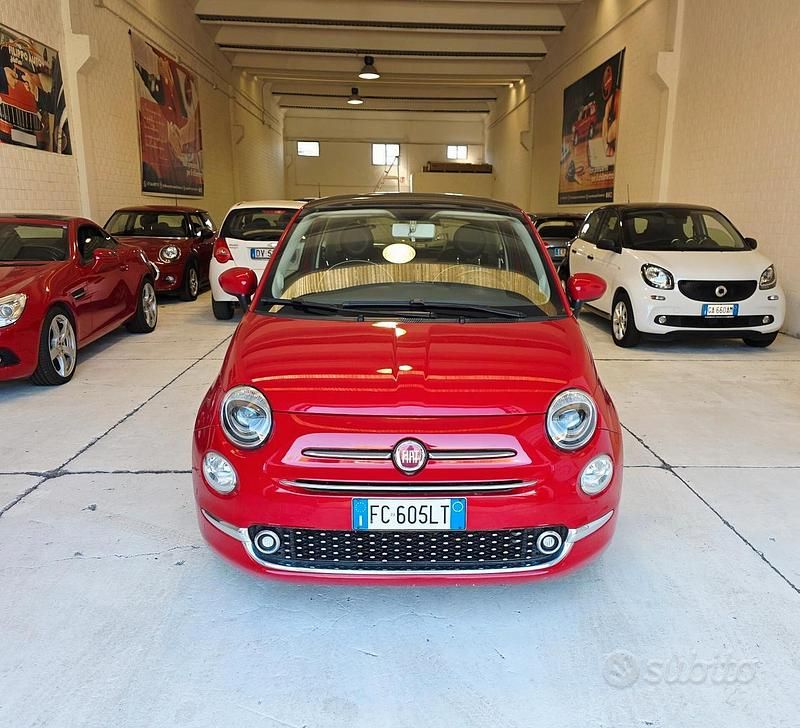 Usata Fiat 500 Lounge 69 CV (50 kW) 2015 Rosso Berlina