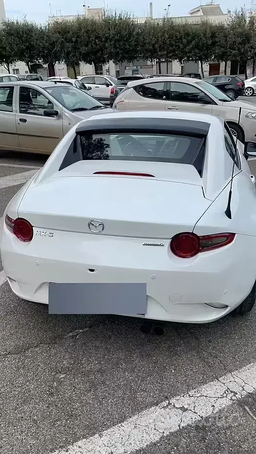 Usata Mazda MX5 184 CV (135 kW) 2021 Bianco Cabrio