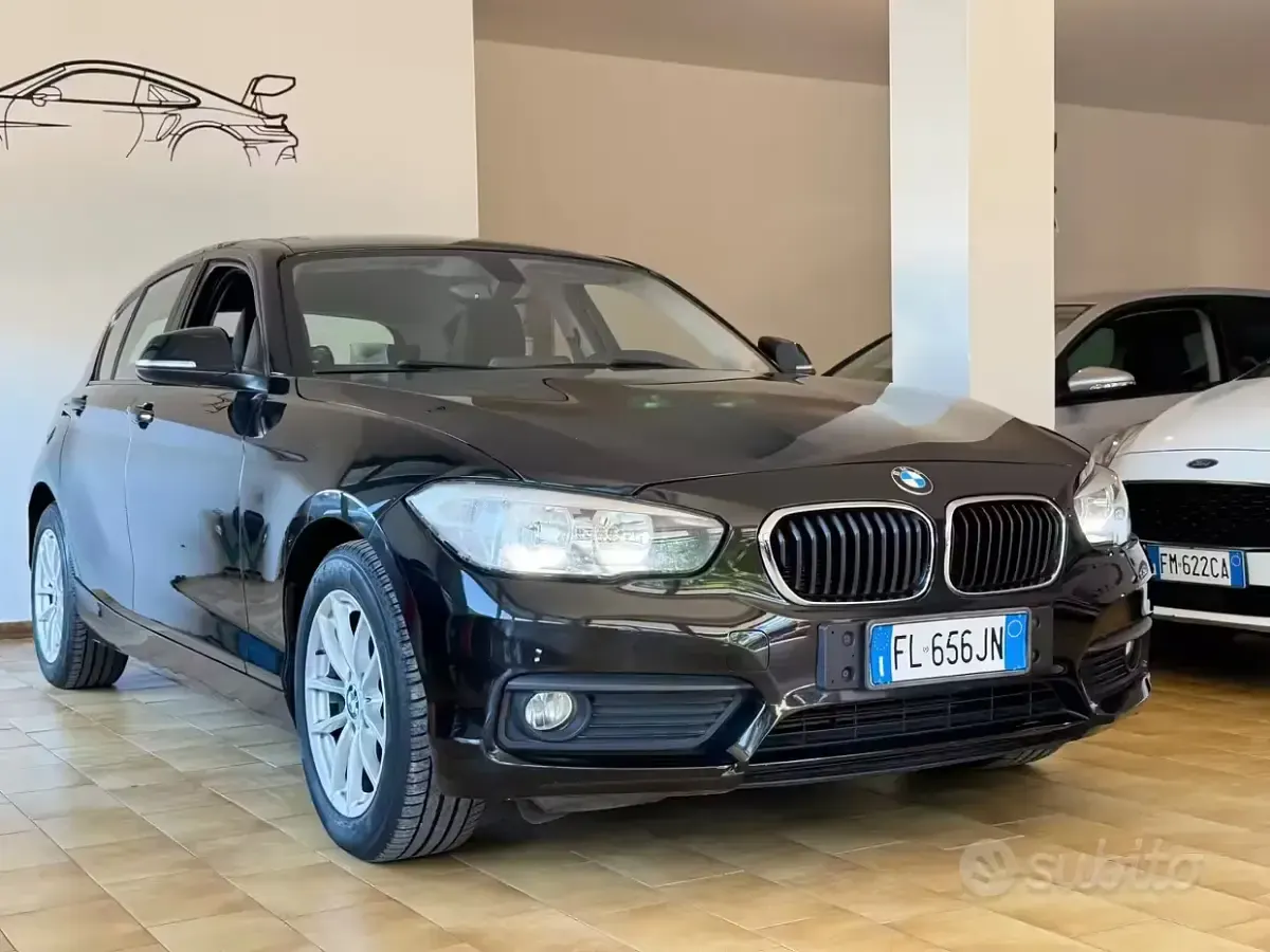 Usata BMW 116 116 CV (85 kW) 2017 Nero Utilitaria