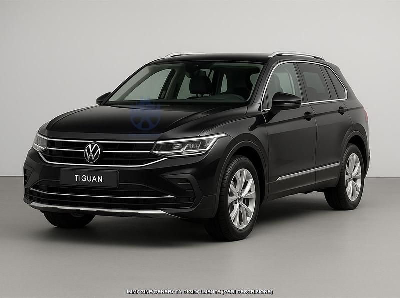 Usata VW Tiguan Elegance 150 CV (110 kW) 2024 Nero SUV