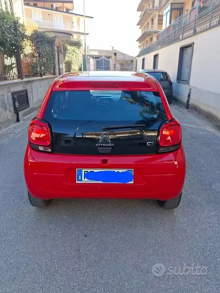 Usata Citroën C1 68 CV (50 kW) 2020 Rosso Utilitaria