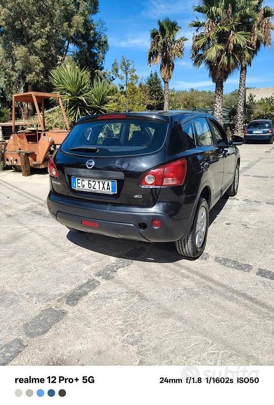 Usata Nissan Qashqai 150 CV (110 kW) 2008 Nero SUV