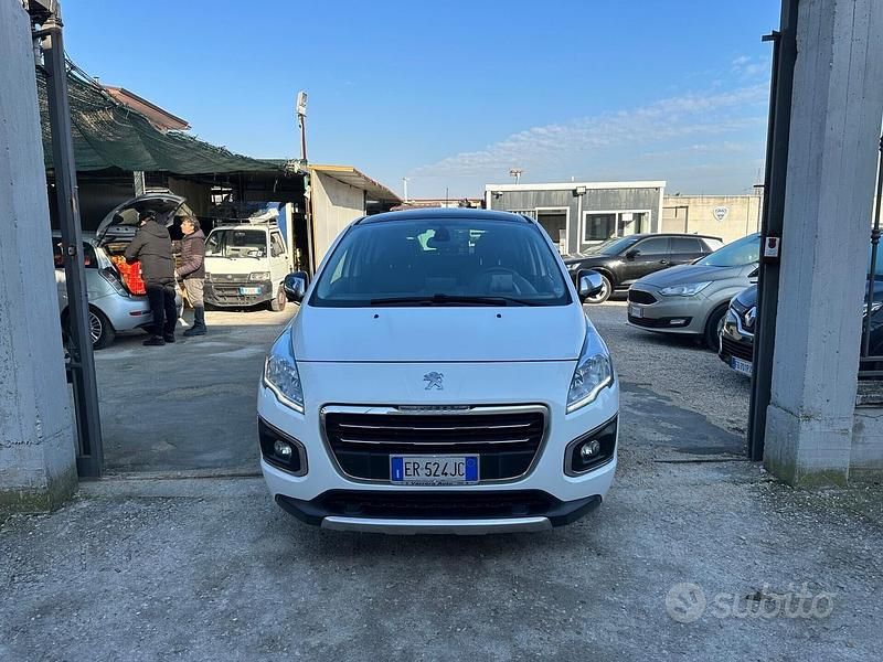Usata Peugeot 3008 Allure 163 CV (119 kW) 2014 Bianco Monovolume