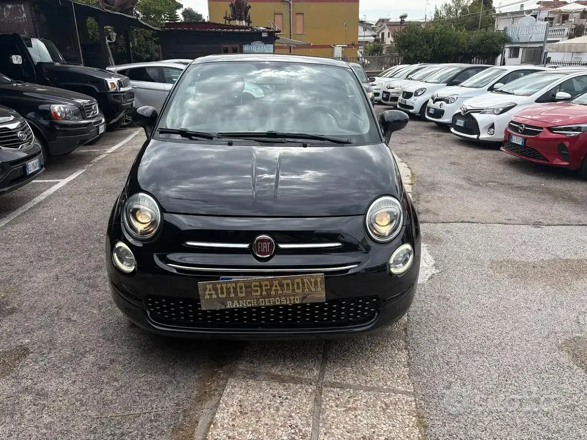 Usata Fiat 500 Pop 69 CV (50 kW) 2018 Nero Berlina