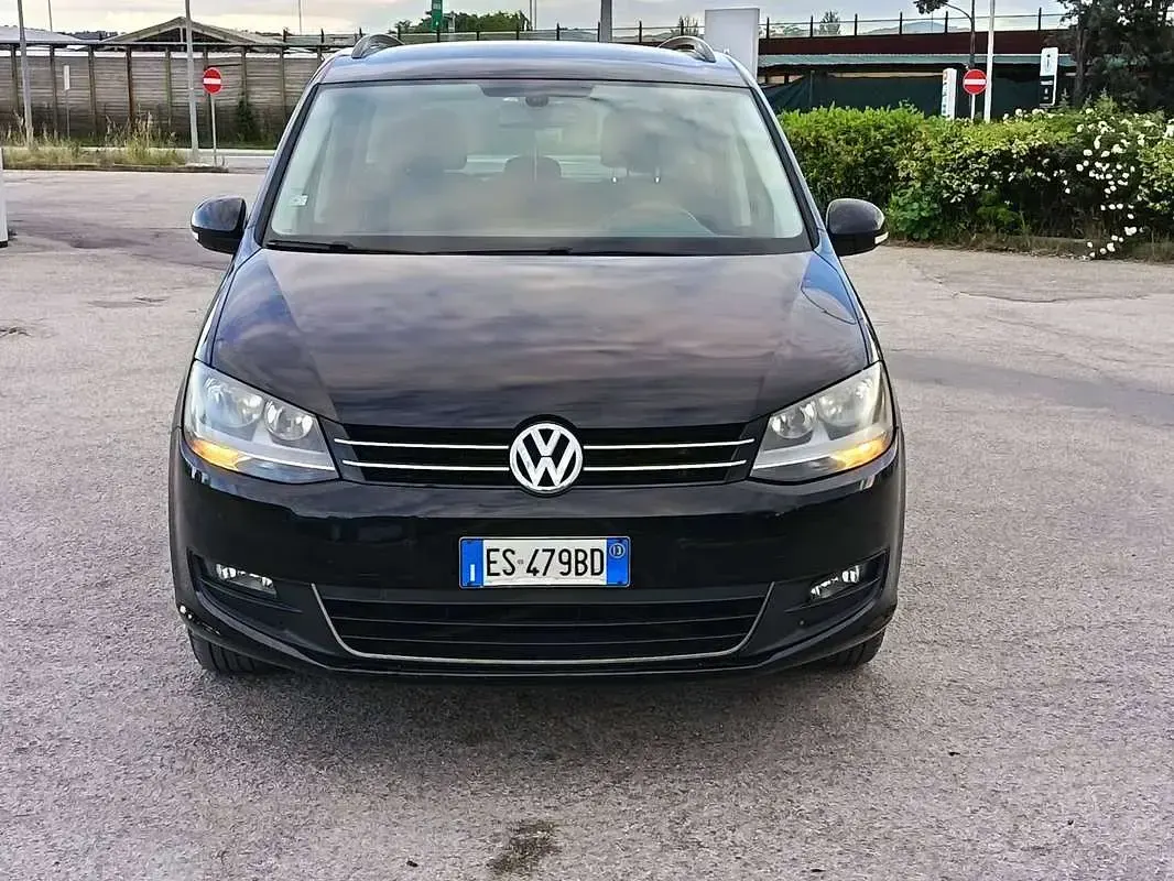 Usata VW Sharan Highline 140 CV (102 kW) 2013 Nero Monovolume