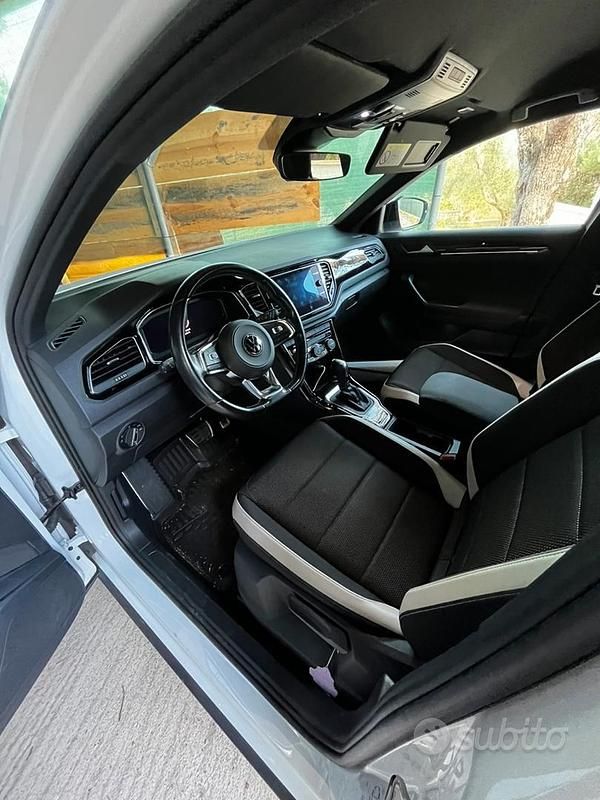 Usata VW T-Roc 150 CV (110 kW) 2021 Bianco SUV