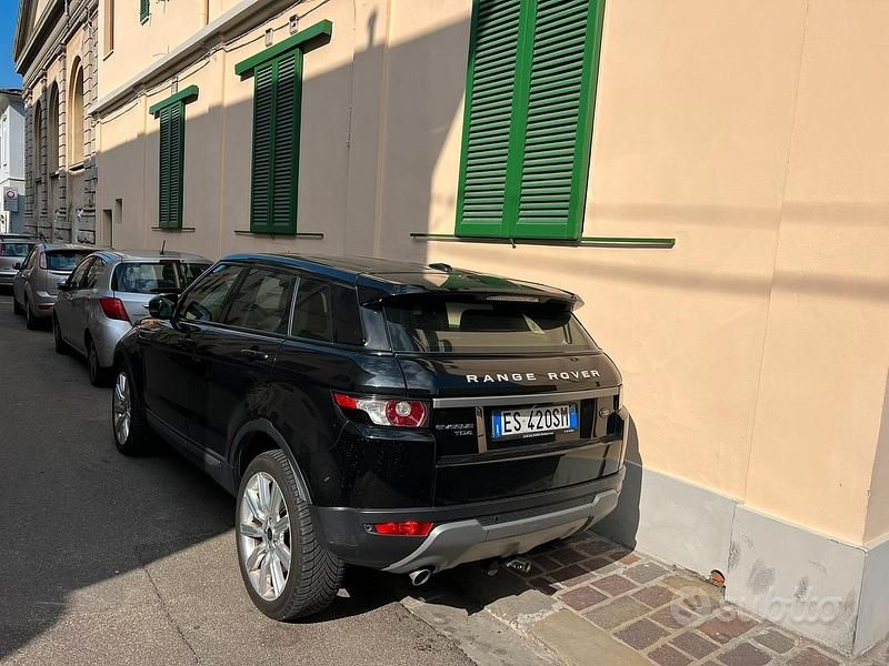 Usata Land Rover Range Rover evoque 2014 Nero SUV