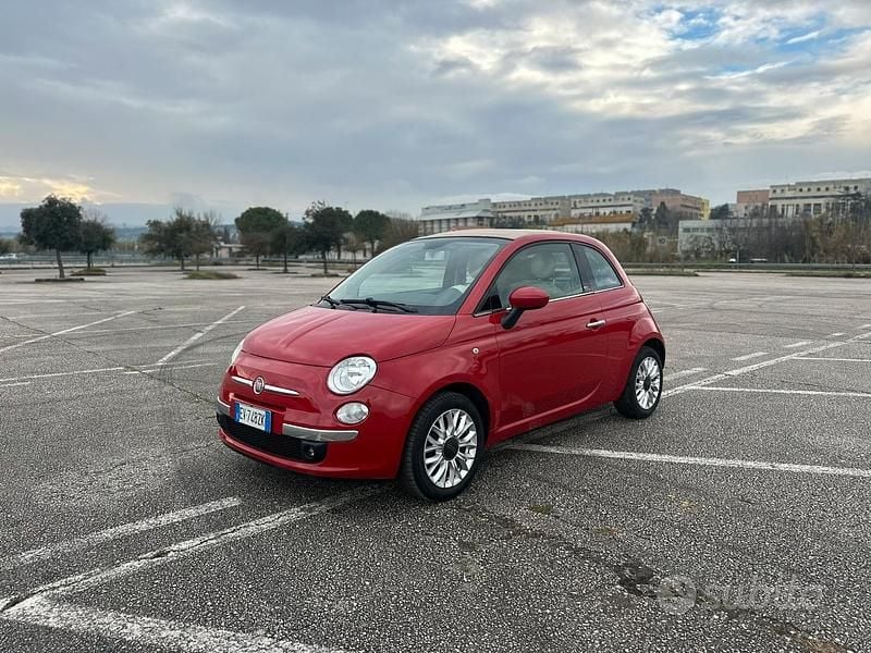 Rosso Usata 2014 Fiat 500 Cabrio | 9000 € - Immagine 1/4