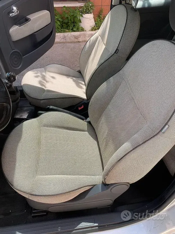 Usata Fiat 500 75 CV (55 kW) 2010 Grigio Berlina