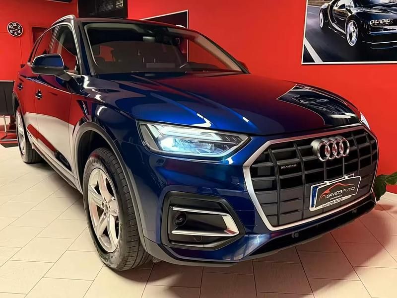 Usata Audi Q5 Advanced 203 CV (149 kW) 2021 Blu SUV