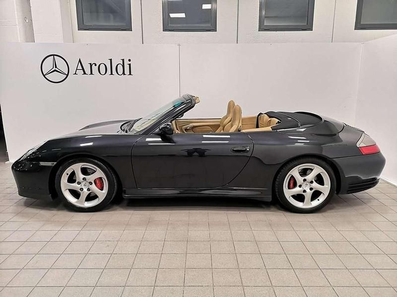 Usata Porsche 911 Carrera 4S Cabriolet 320 CV (235 kW) 2005 C9z basalt black met. Cabrio