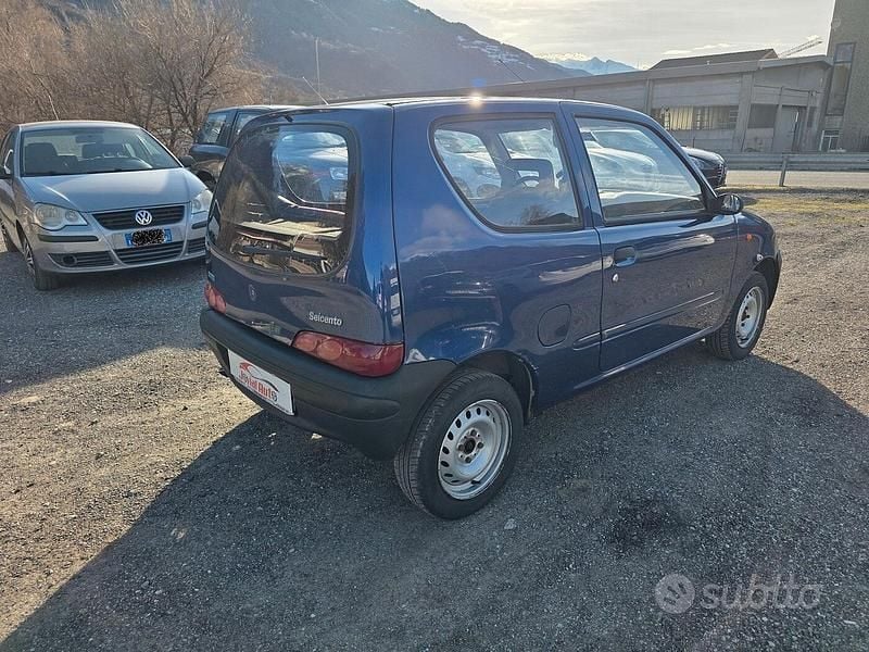Usata Fiat Seicento 54 CV (39 kW) 2000 Blu Utilitaria
