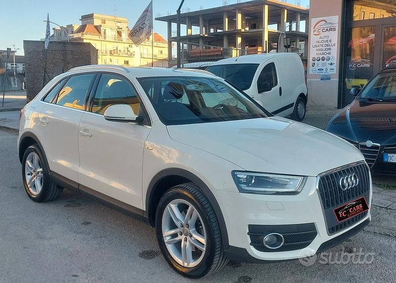 Usata Audi Q3 Ambiente 140 CV (102 kW) 2014 Bianco SUV