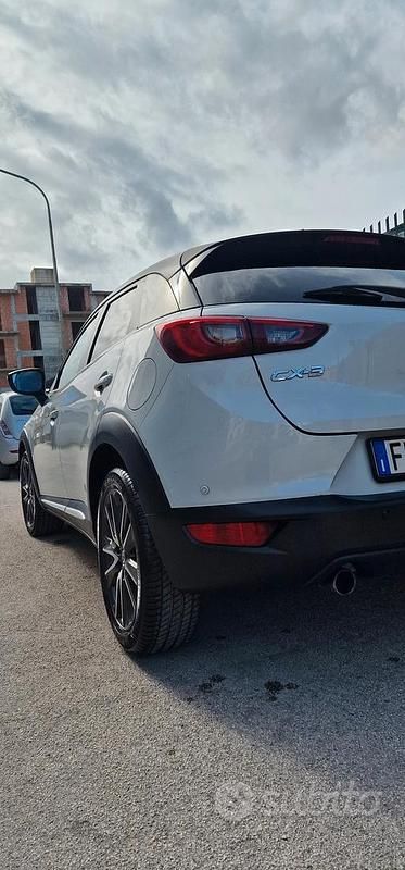Usata Mazda CX-3 Evolve 105 CV (77 kW) 2016 Bianco SUV