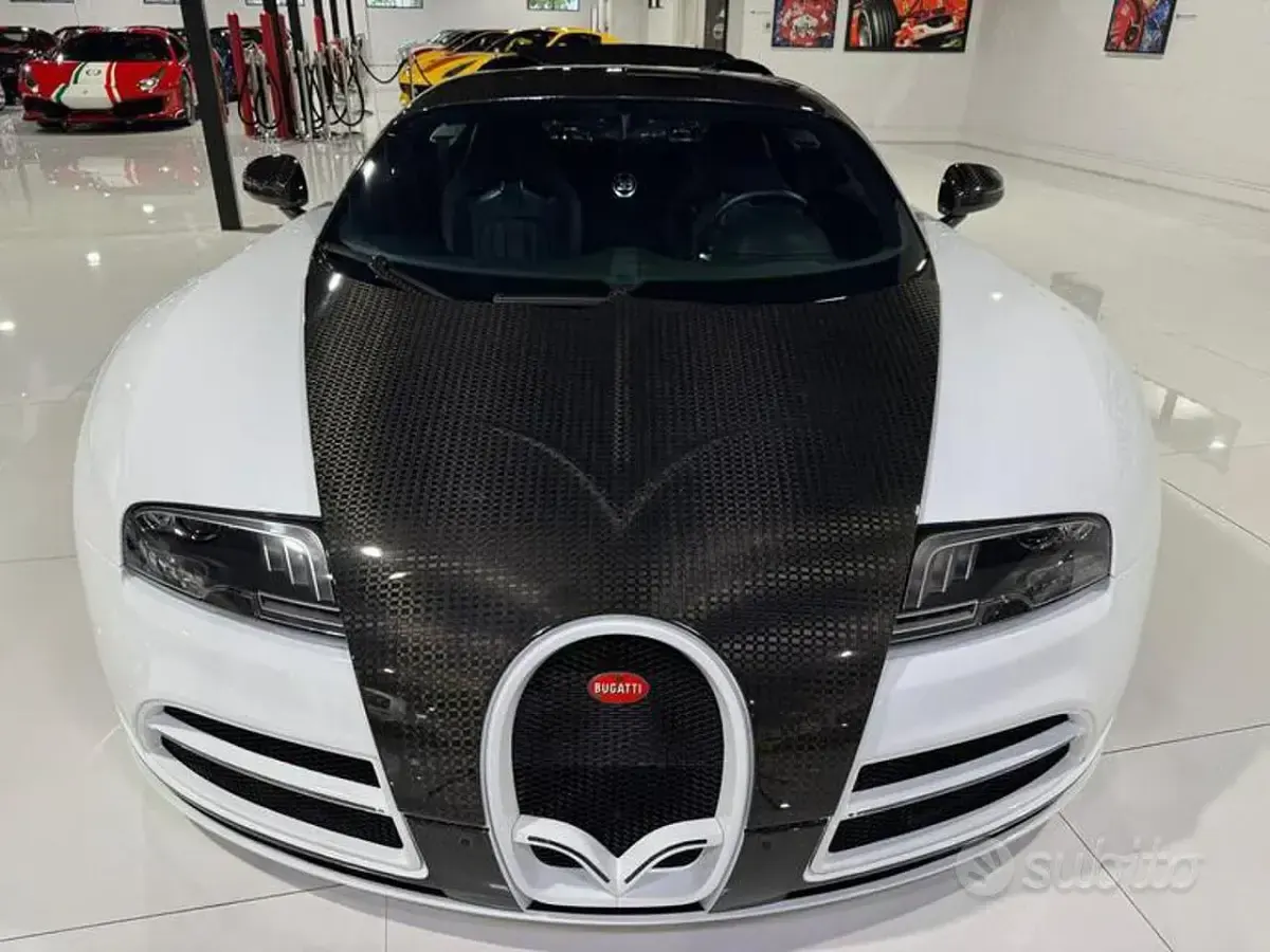 Usata Bugatti Veyron 1001 CV (736 kW) 2008 Bianco Coupé