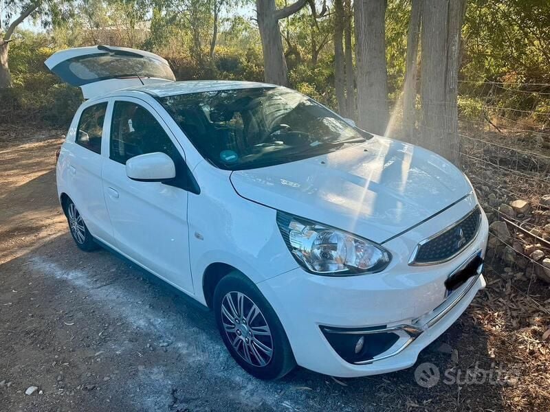 Usata Mitsubishi Space Star 2019 Bianco Utilitaria