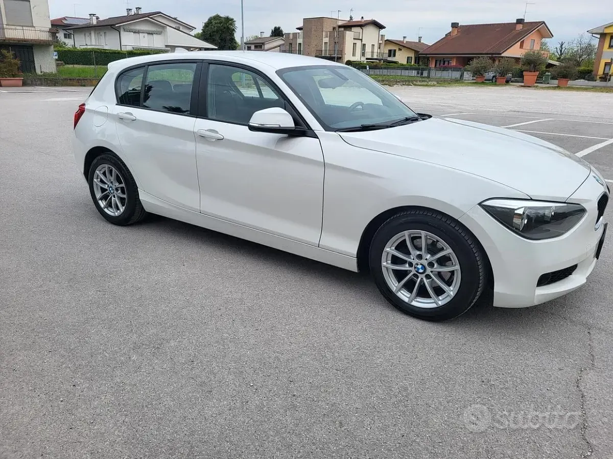 Usata BMW 116 116 CV (85 kW) 2015 Bianco Utilitaria