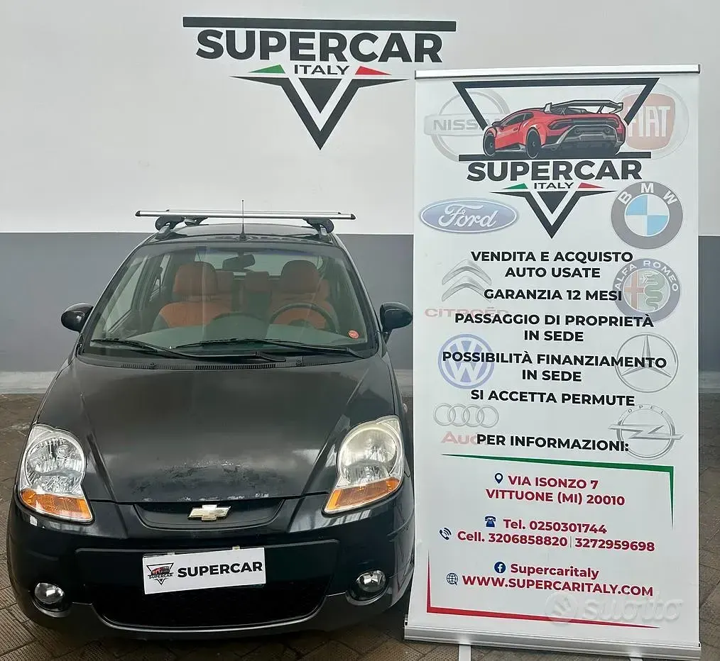 Usata Chevrolet Matiz 63 CV (46 kW) 2005 Blu Utilitaria