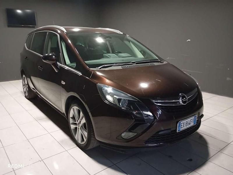 Marrone Usata 2014 Opel Zafira Tourer Cosmo Monovolume | 7400 € (Buon prezzo) - Immagine 1/4