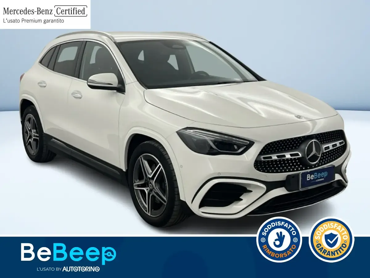 Usata Mercedes GLA200 Advanced Plus 150 CV (110 kW) 2023 Bianco pastello SUV
