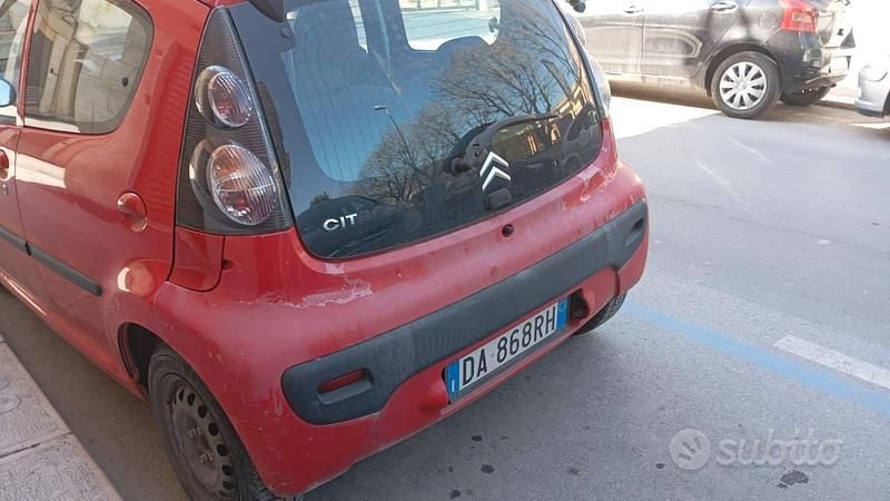 Usata Citroën C1 68 CV (50 kW) 2006 Rosso Utilitaria