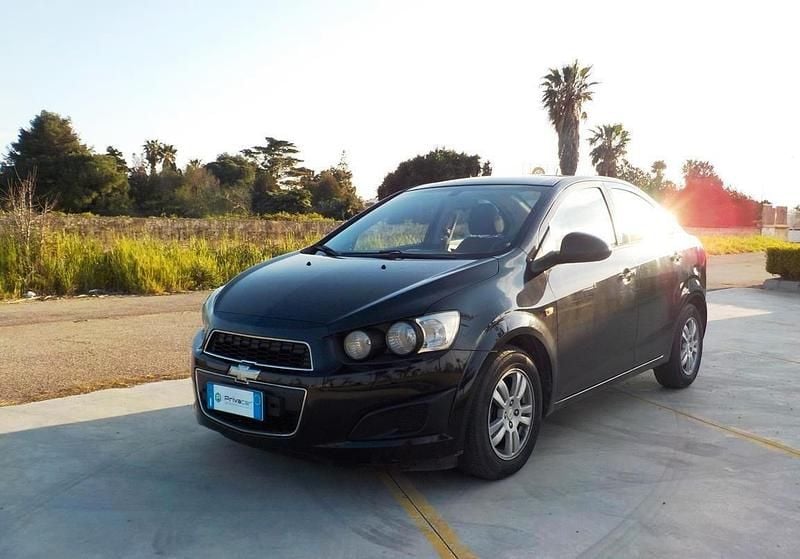Usata Chevrolet Aveo LT 86 CV (63 kW) 2013 Nero Berlina