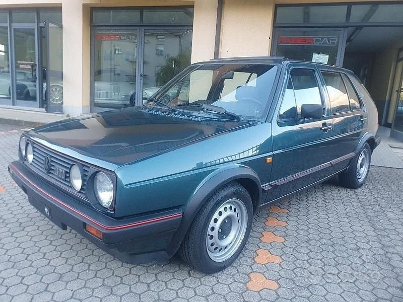 Usata VW Golf II GTI 111 CV (81 kW) 1985 Verde Utilitaria
