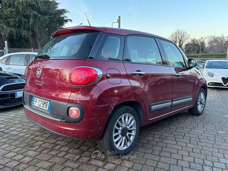 Usata Fiat 500L Lounge 95 CV (69 kW) 2013 Rosso Monovolume