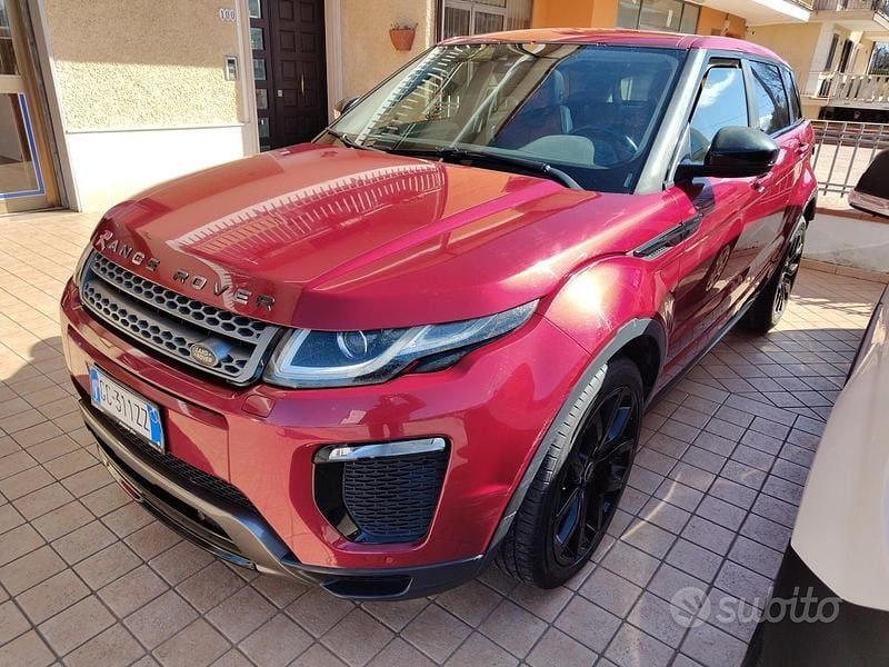 Usata Land Rover Range Rover evoque HSE Dynamic 180 CV (132 kW) 2015 Rosso SUV