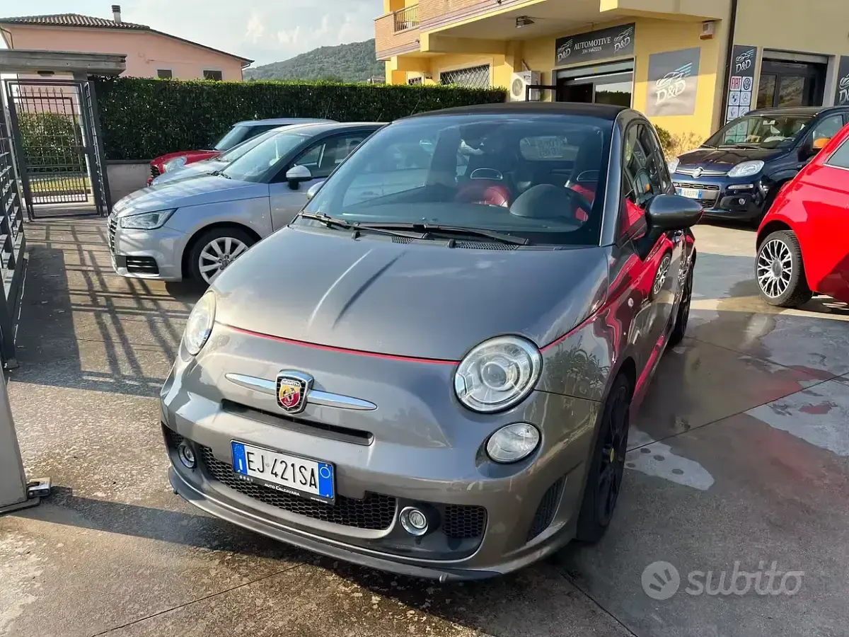 Usata Abarth 500C 140 CV (102 kW) 2011 Grigio Cabrio