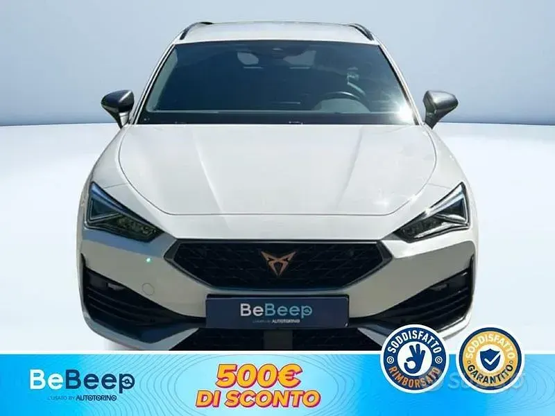 Usata Cupra Leon 150 CV (110 kW) 2024 Bianco pastello Station wagon