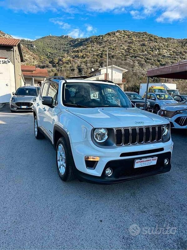 Usata Jeep Renegade Limited 131 CV (96 kW) 2021 Bianco SUV