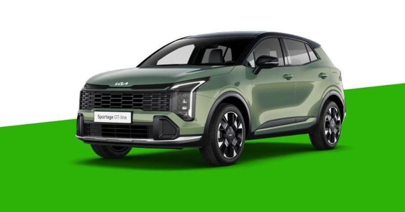 Nuova Kia Sportage GT-Line 136 CV (100 kW) 2025 Experience green & black SUV