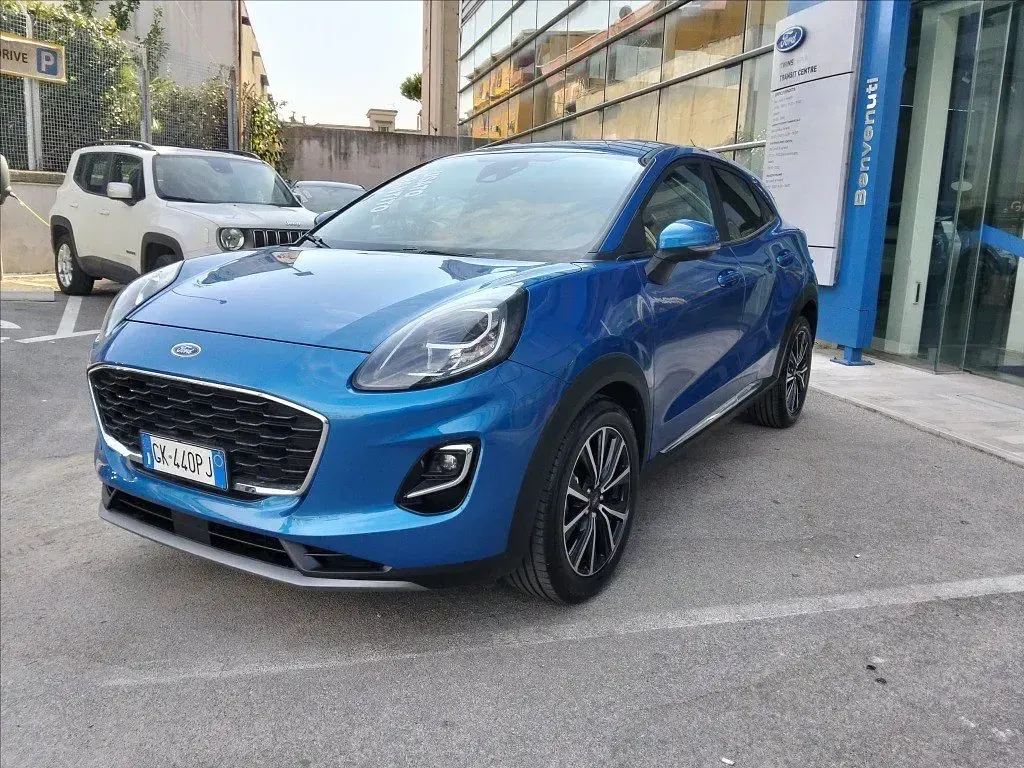 Usata Ford Puma Titanium 125 CV (91 kW) 2022 Desert island blu SUV