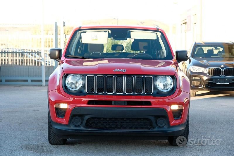 Rosso Usata 2022 Jeep Renegade Longitude SUV | 18.999 € (Ottimo prezzo) - Immagine 1/4
