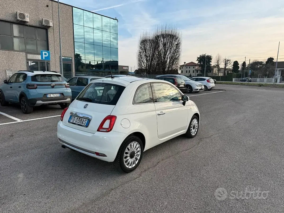 Usata Fiat 500 Lounge 69 CV (50 kW) 2016 Bianco Berlina