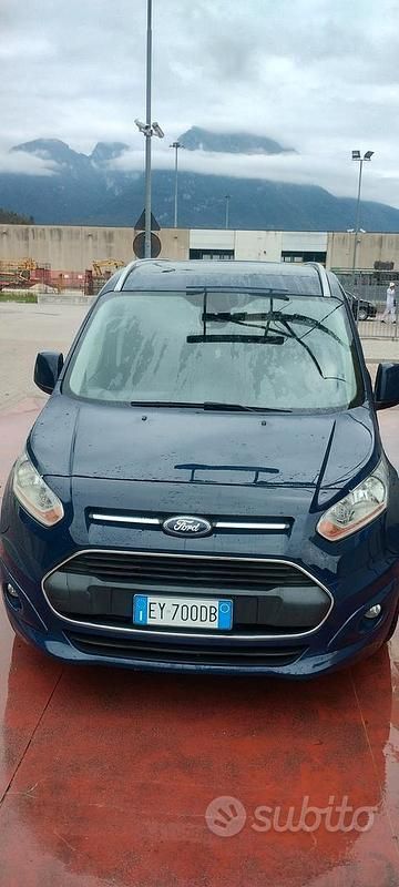 Usata Ford Transit Connect 115 CV (84 kW) 2015 Blu Monovolume