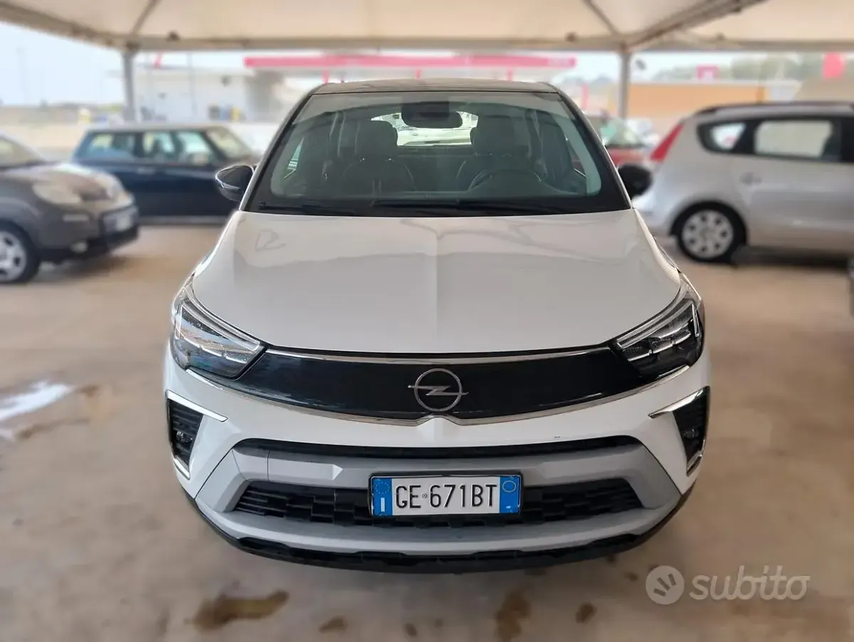 Usata Opel Crossland GS Line 131 CV (96 kW) 2021 Bianco SUV