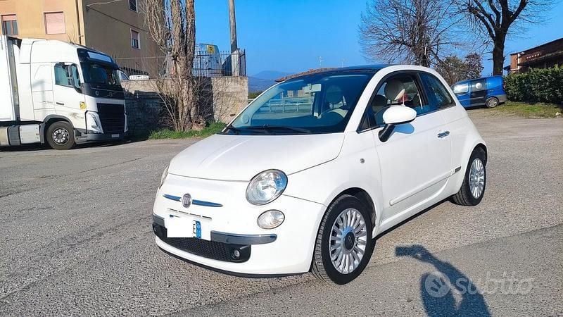 Usata Fiat 500 Sport 69 CV (50 kW) 2008 Bianco Berlina