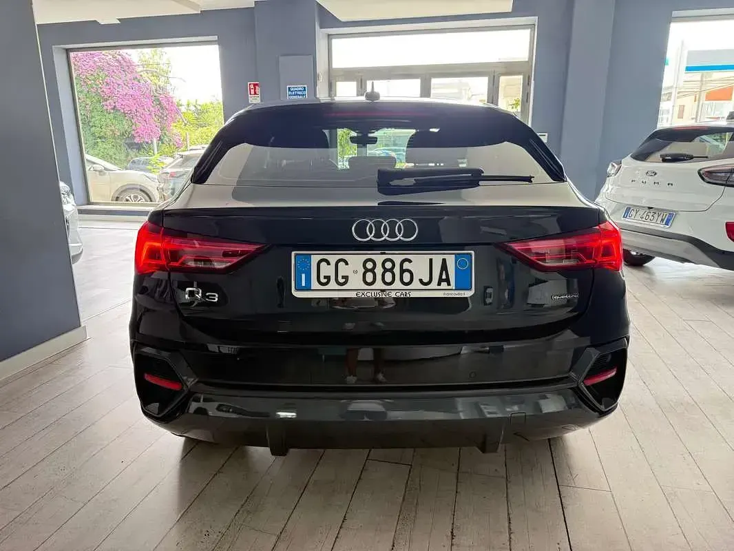 Usata Audi Q3 Sportback 150 CV (110 kW) 2021 Nero SUV