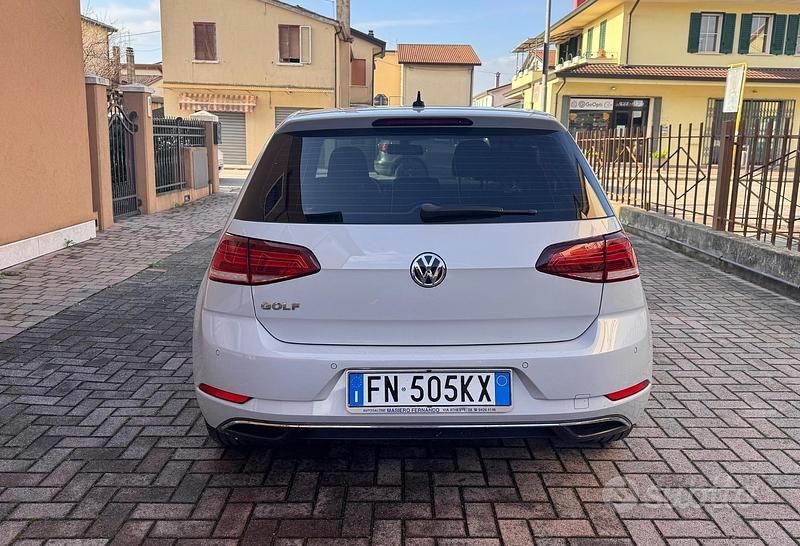 Usata VW Golf VII Business 116 CV (85 kW) 2018 Bianco Berlina