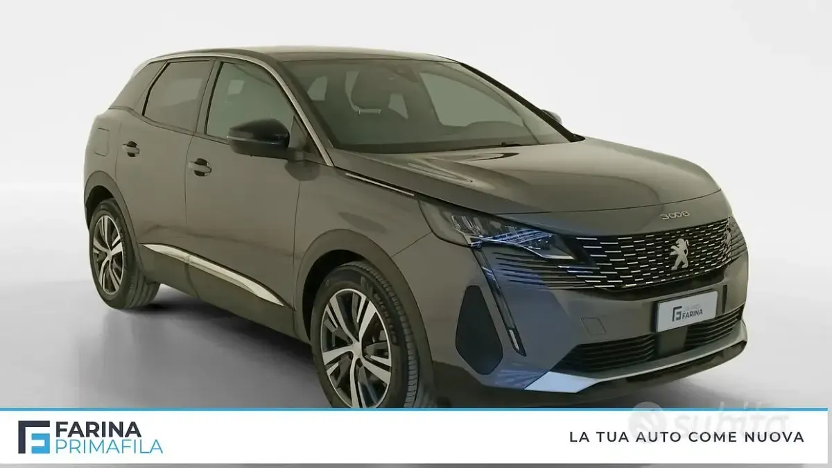 Usata Peugeot 3008 Allure 131 CV (96 kW) 2024 Grigio SUV