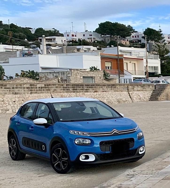 Usata Citroën C3 Shine 75 CV (55 kW) 2017 Blu Berlina